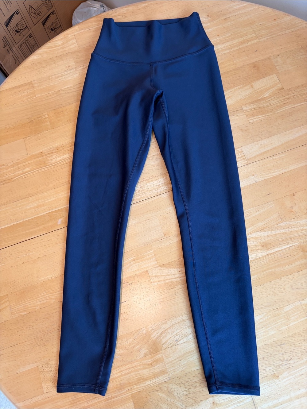 Alo Yoga High Waisted Airlift 7/8 Leggings - Navy - Extra Small